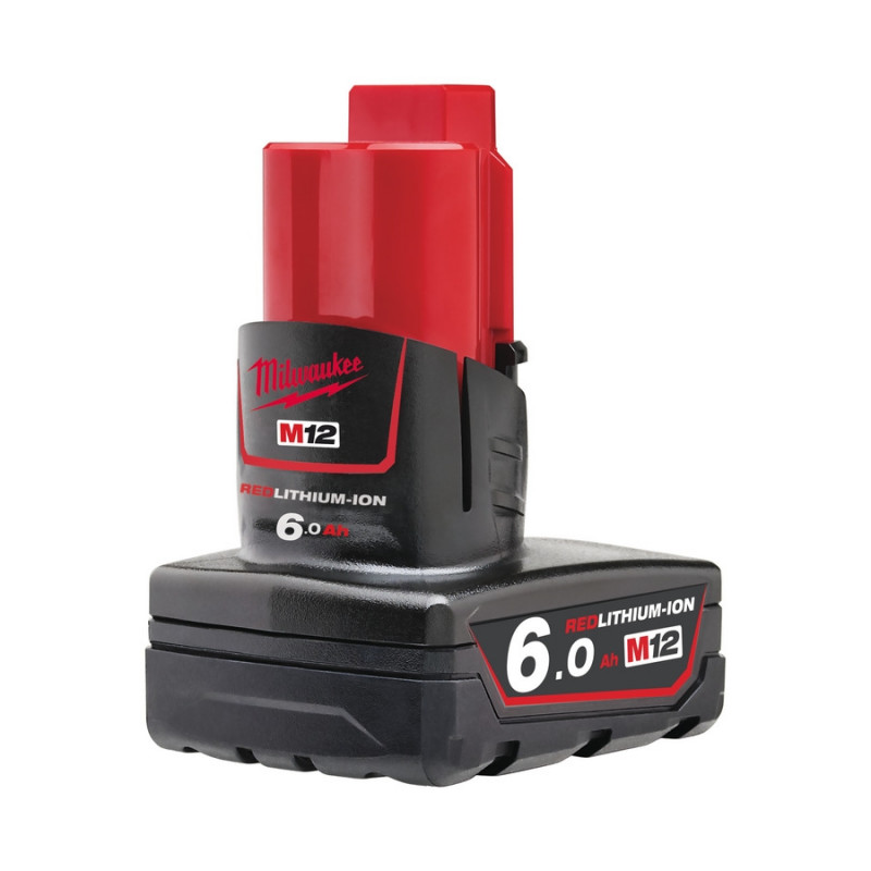 MILWAUKEE M12 B6 akumulátor REDLITHIUM-ION™ 12 V, 6,0 Ah