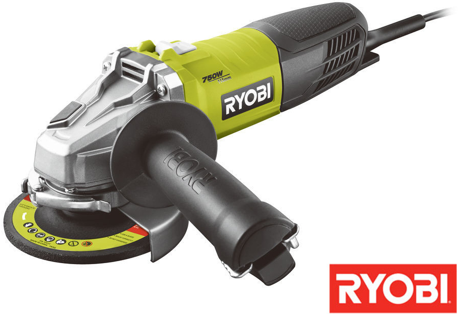 RYOBI RAG750-115G uhlová brúska 