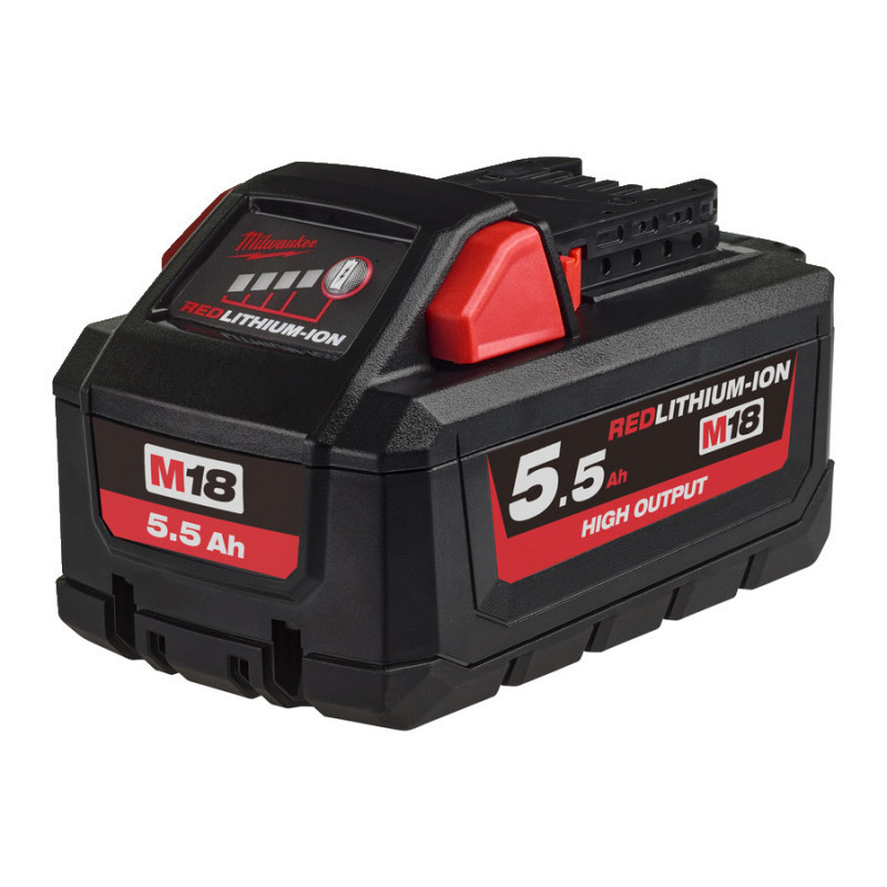 MILWAUKEE M18 HB5.5 akumulátor HIGH OUTPUT™ 18 V, 5,5 Ah