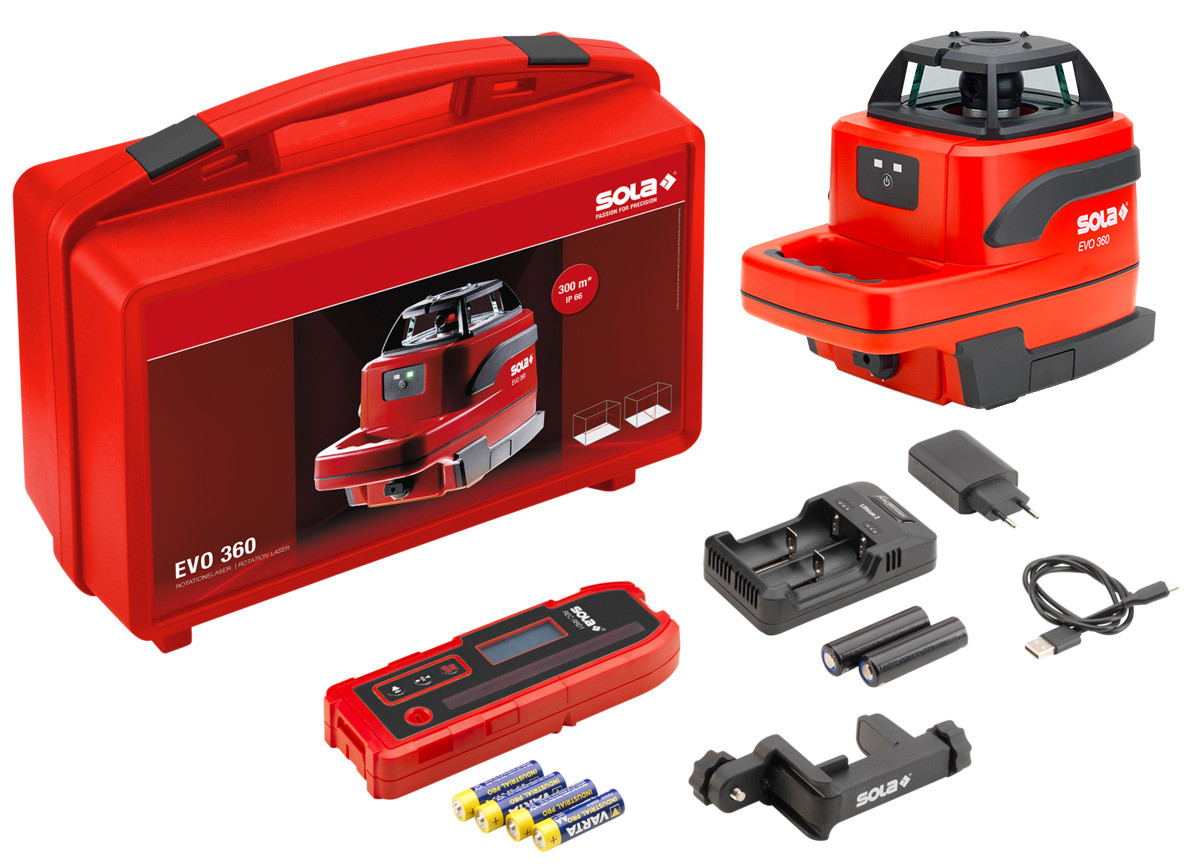 SOLA EVO 360 laser rotan