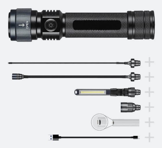 Sada LED baterky a pracovnho svetla Multi Light LED