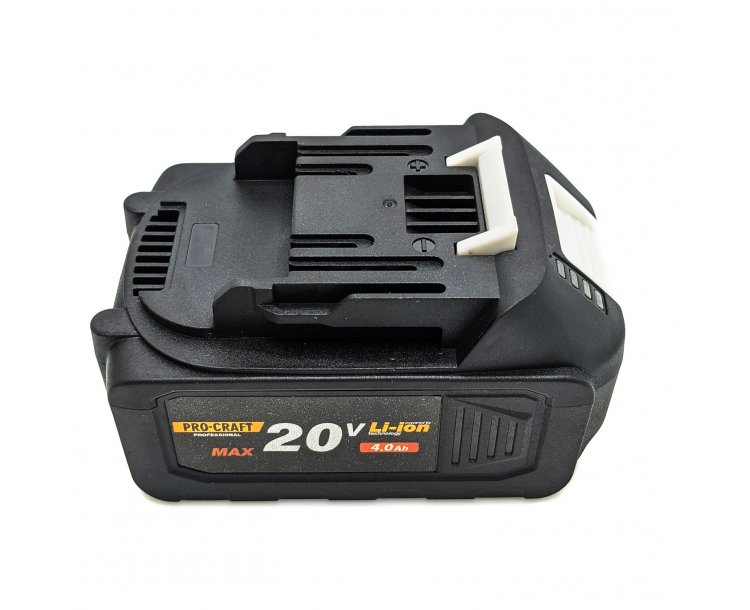PROCRAFT akumulátor Li-Ion 20V 4Ah MAX
